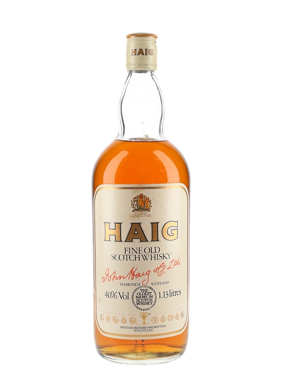 Haig Fine Old Bottled 1980s 113cl / 40%