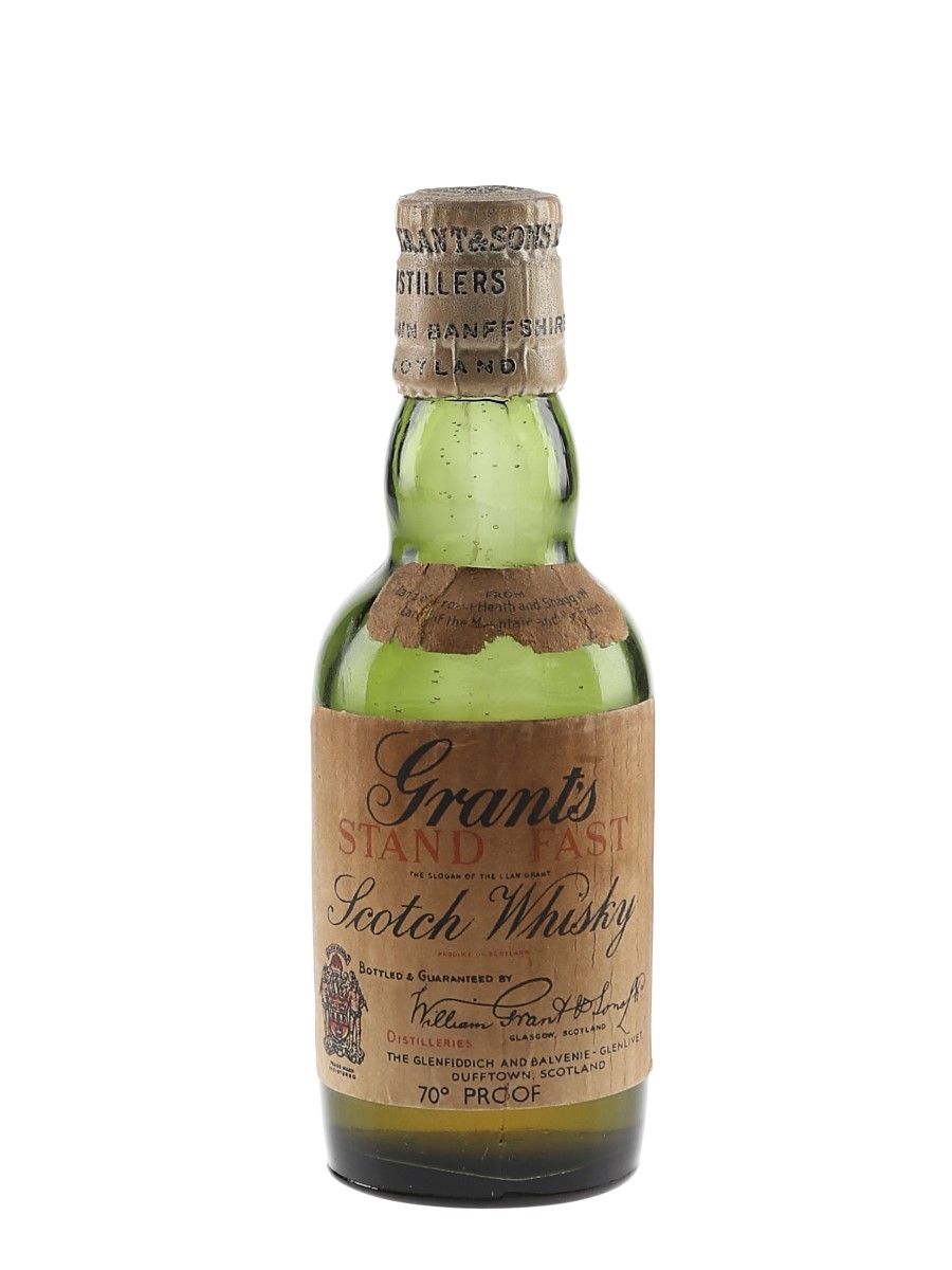 Grant's Stand Fast Bottled 1930s-1940s 5cl / 40%