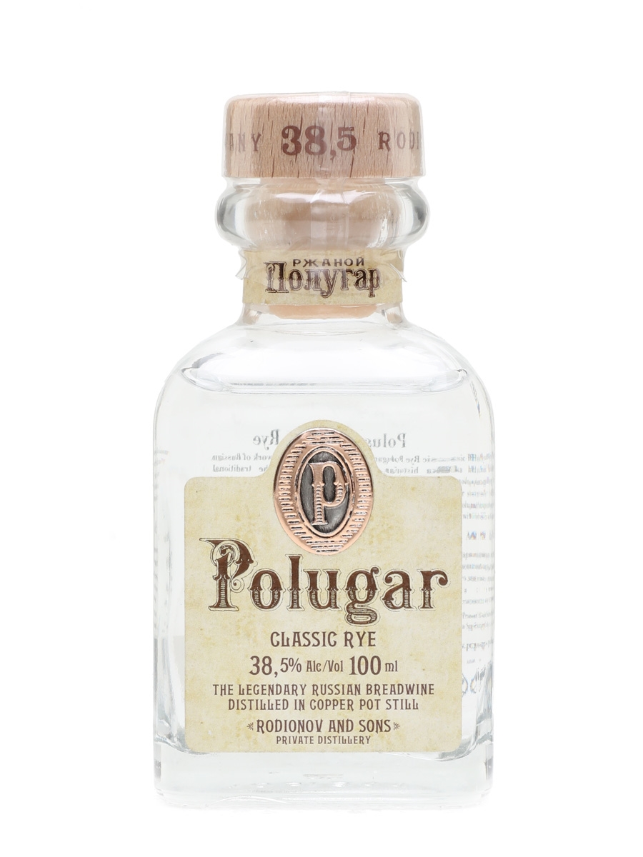 Polugar Classic Rye Rodionov & Sons 10cl / 38.5%