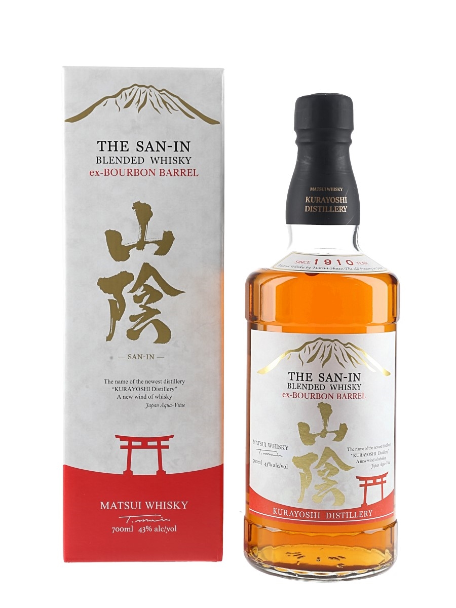 San-In Bourbon Finish Matsui Whisky 70cl / 43%