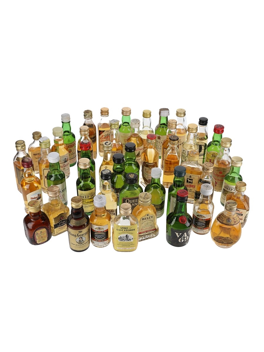Assorted Blended Scotch Whisky  45 x 5cl
