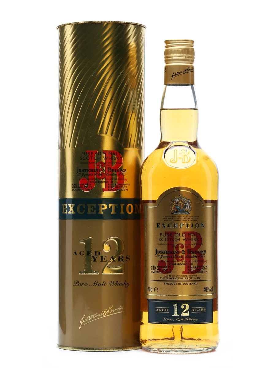 J & B Exception 12 Years Old - Lot 303 - Buy/Sell Blended Whisky Online