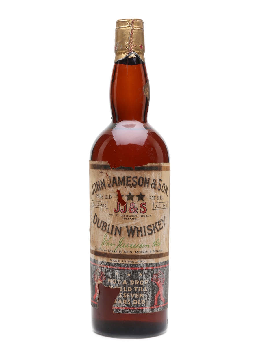 Jameson 7 Year Old Bottled 1940s 71cl / 40%