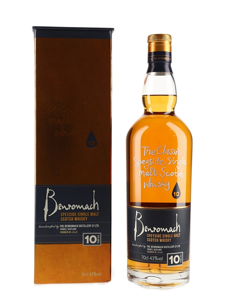 Benromach 10 Year Old Old Presentation 70cl / 43%