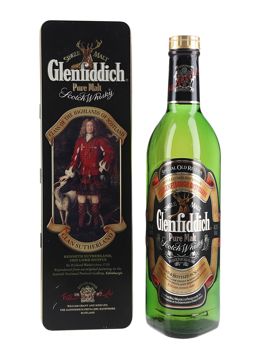 Glenfiddich Special Old Reserve Clans Of The Highlands - Clan Sutherland 70cl / 40%