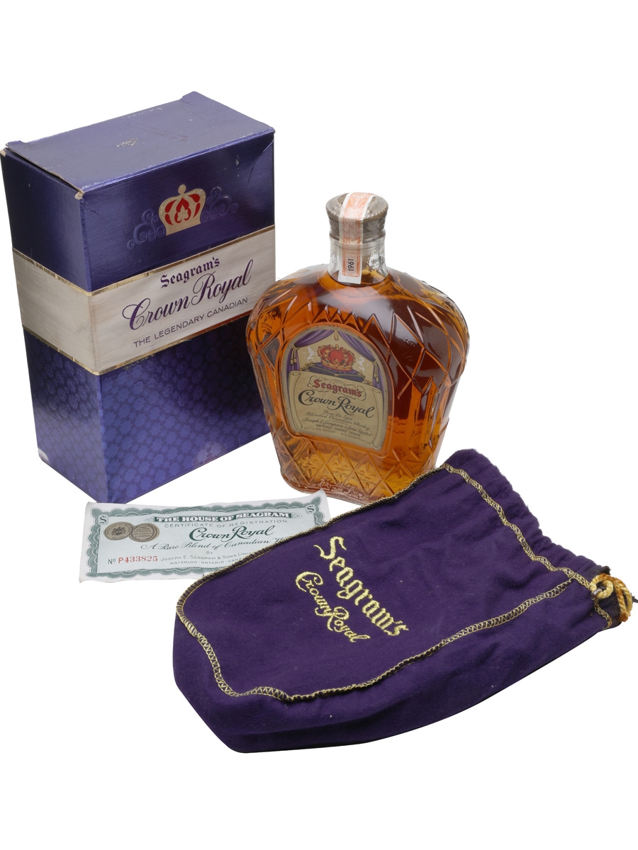 Seagram's Crown Royal 1961 - Lot 20436 - Buy/Sell World