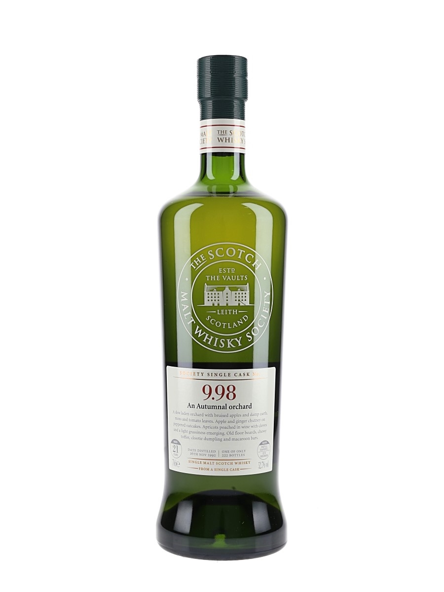 Glen Grant 1992 21 Year Old SMWS 9.98 An Autumnal Orchard 70cl / 52.7%