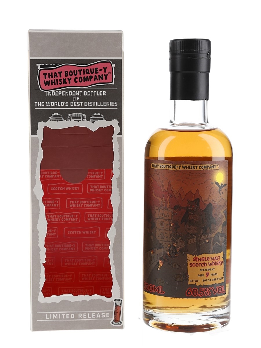 Speyside #7 Single Malt 9 Year Old Batch 1 That Boutique-y Whisky Company 50cl / 60.5%