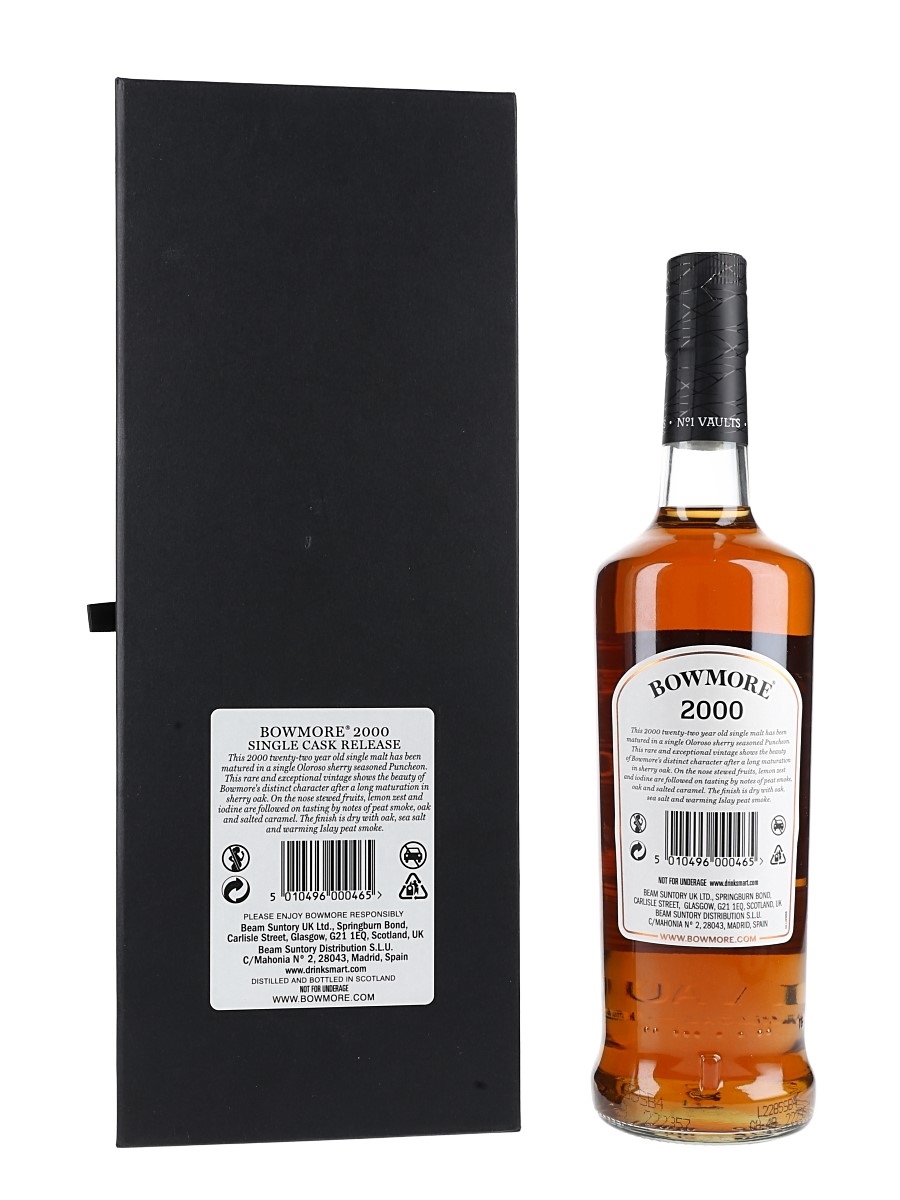 Bowmore 2000 22 Year Old Cask No. 1384 - Lot 186268 - Buy/Sell