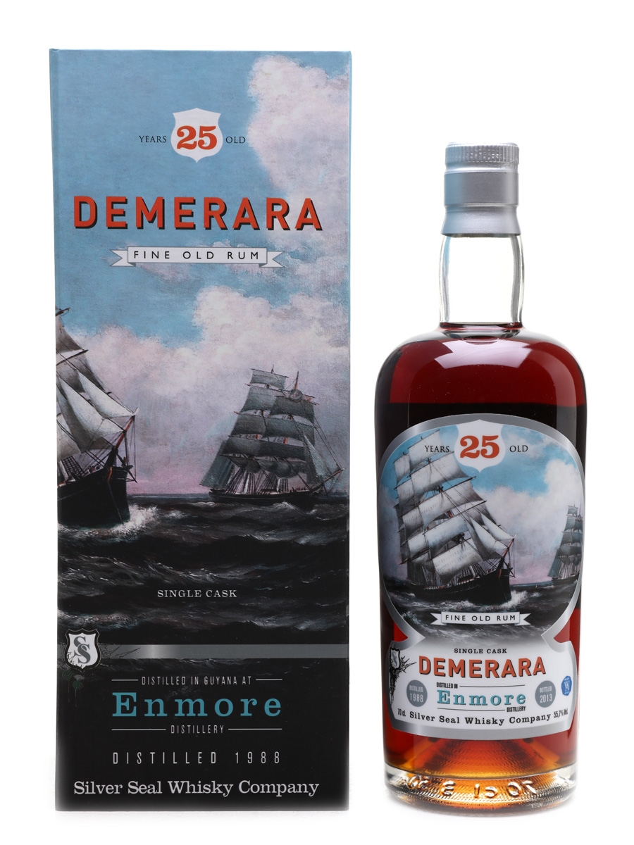 Enmore 1988 Demerara Rum 25 Year Old Silver Seal 70cl / 55.7%