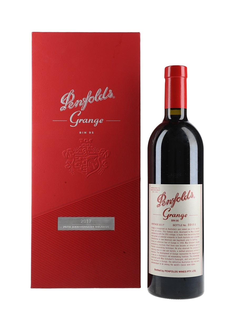 2017 Penfolds Grange Bin 95 - Lot 187734 - Buy/Sell New 2017 Penfolds Grange Bin 95 - Lot 187734 - Buy/Sell New