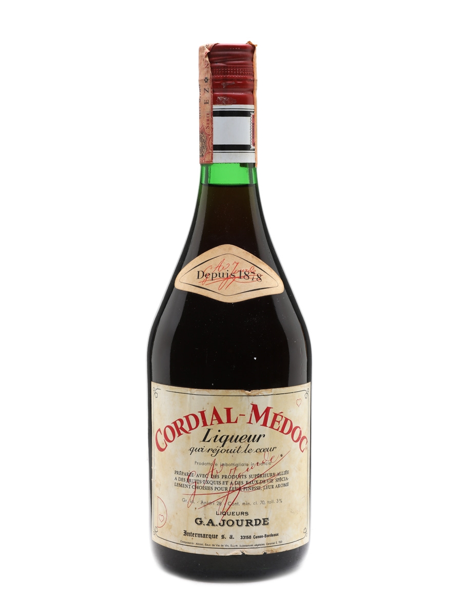 Jourde CordialMedoc Liqueur Lot 20546 Whisky.Auction Whisky