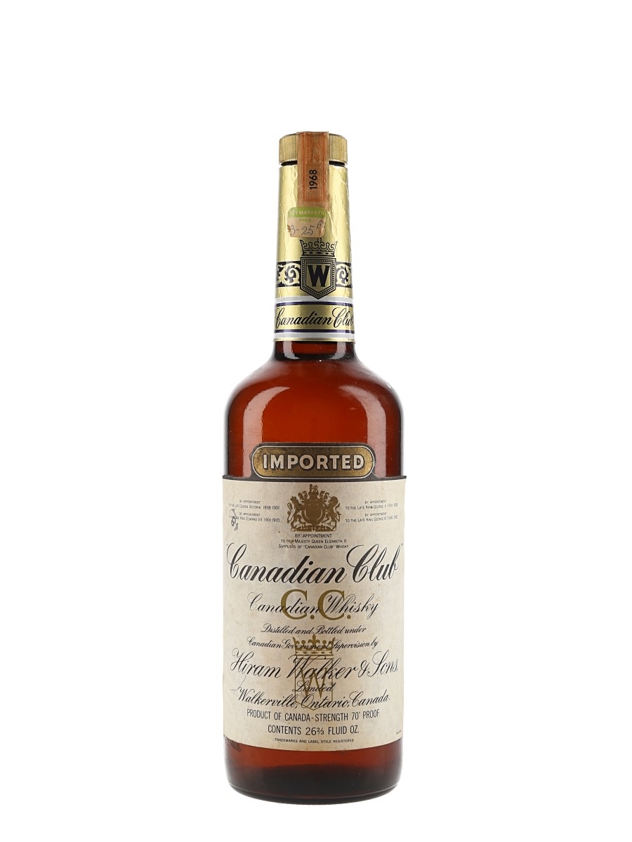 Canadian Club 1968 - Lot 186323 - Buy/Sell World Whiskies Online