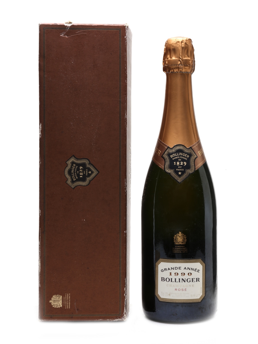 Bollinger 1990 Rose La Grande Annee Champagne 75cl / 12%