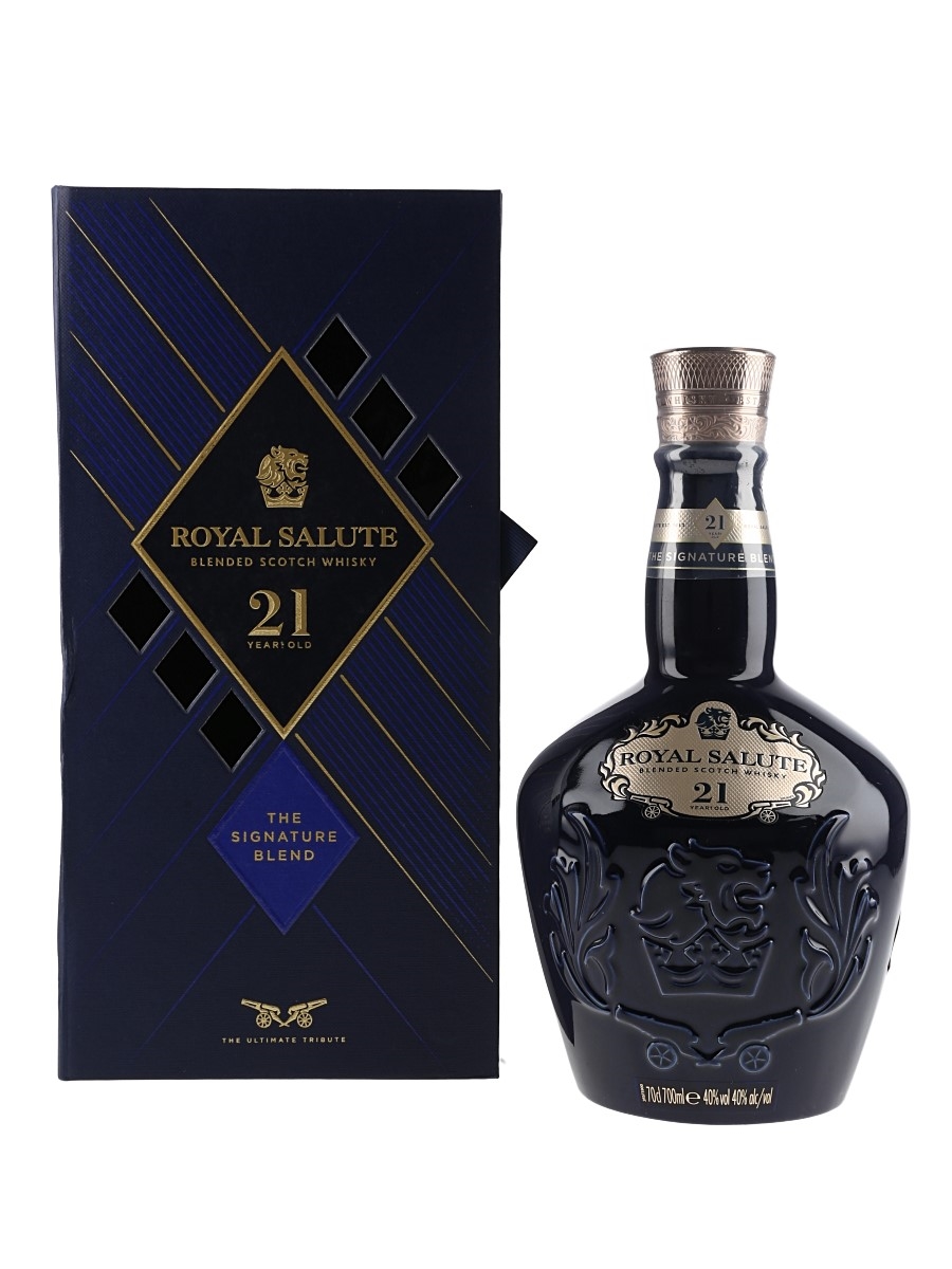 Royal Salute 21 Year Old The Signature Blend - Signed By