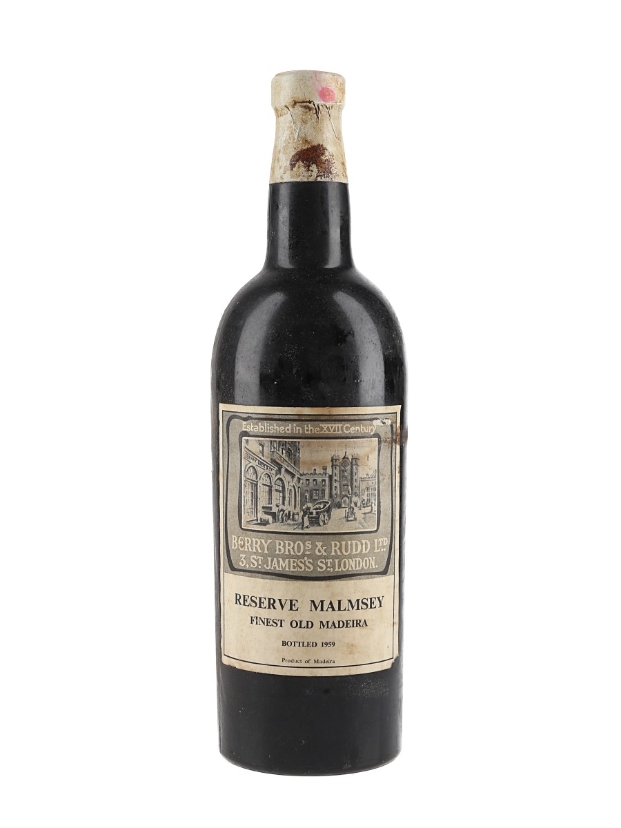 Berry Bros & Rudd Reserve Malmsey - Lot 187412 - Buy/Sell