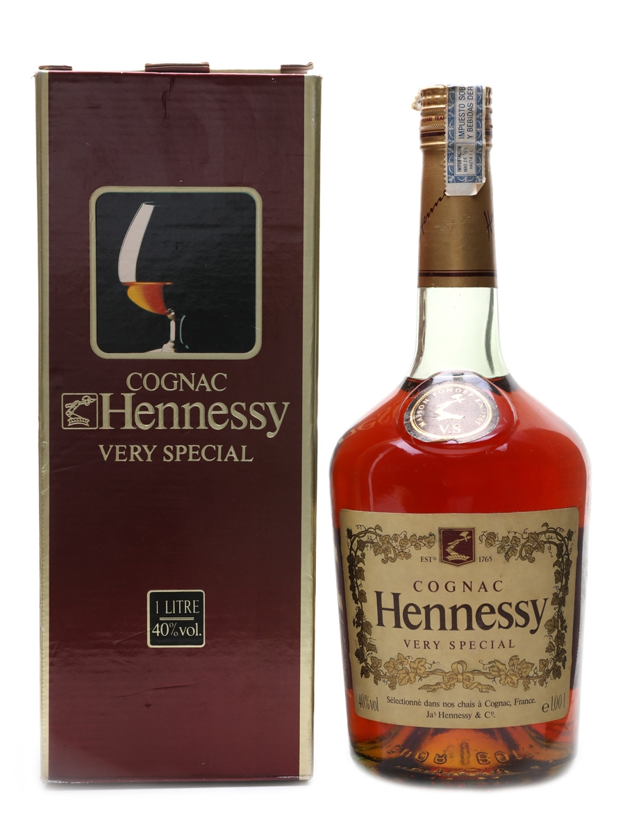 Hennessy VS Cognac Bottled 1980s - 1990s 100cl / 40%