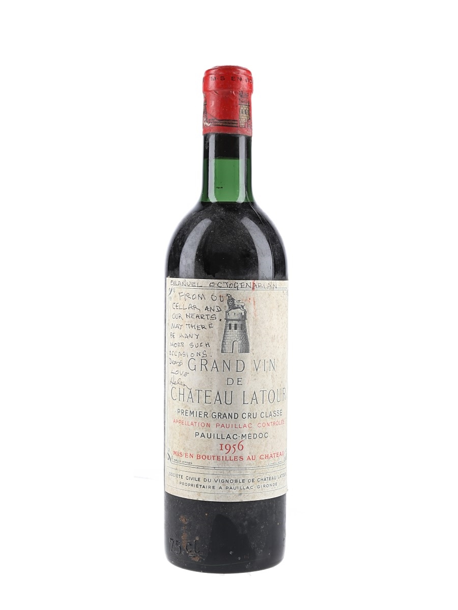 1956 Chateau Latour - Lot 187440 - Buy/Sell Bordeaux Wine Online