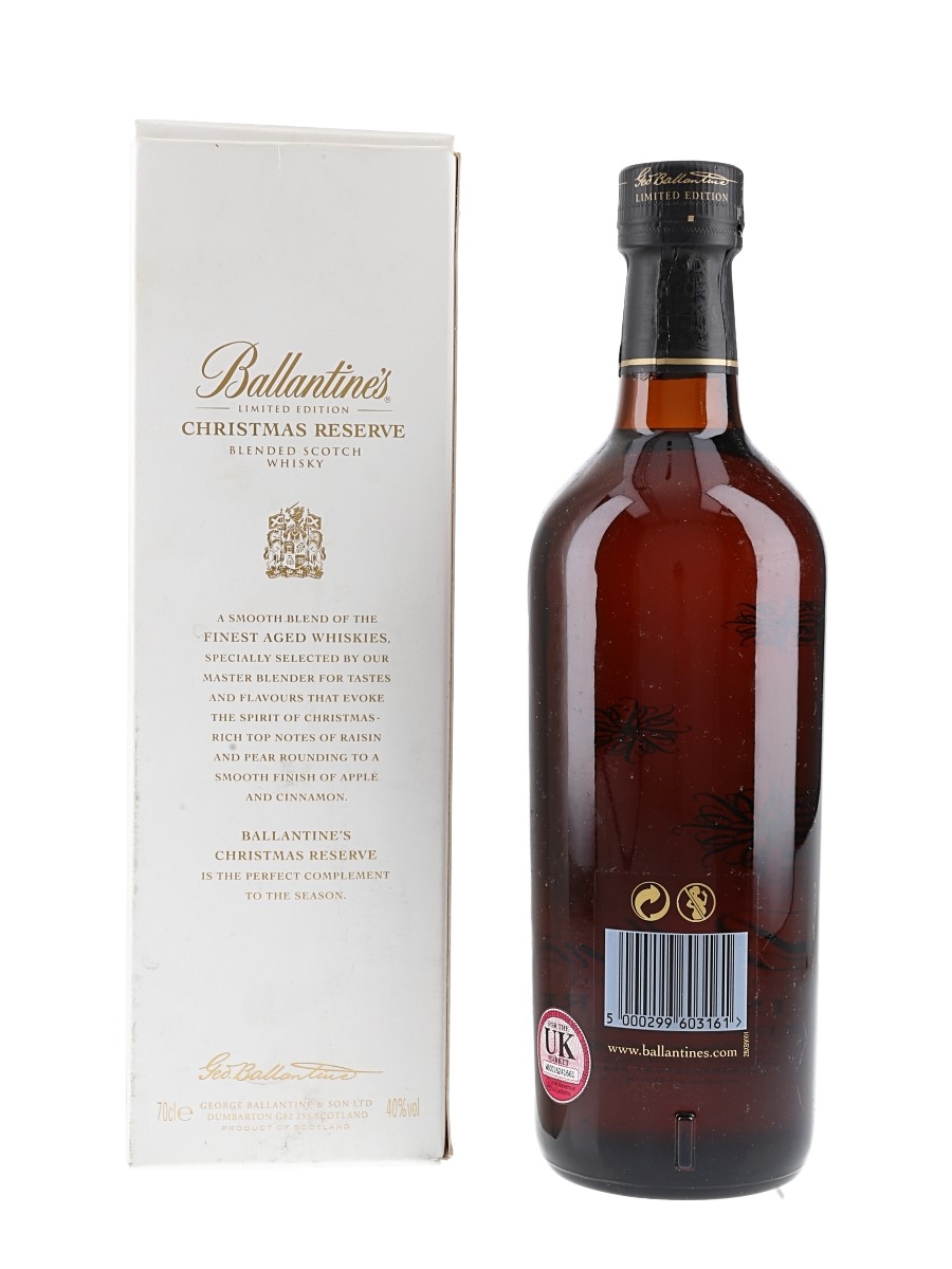 Ballantine's Christmas Reserve - Lot 188641 - Buy/Sell Blended