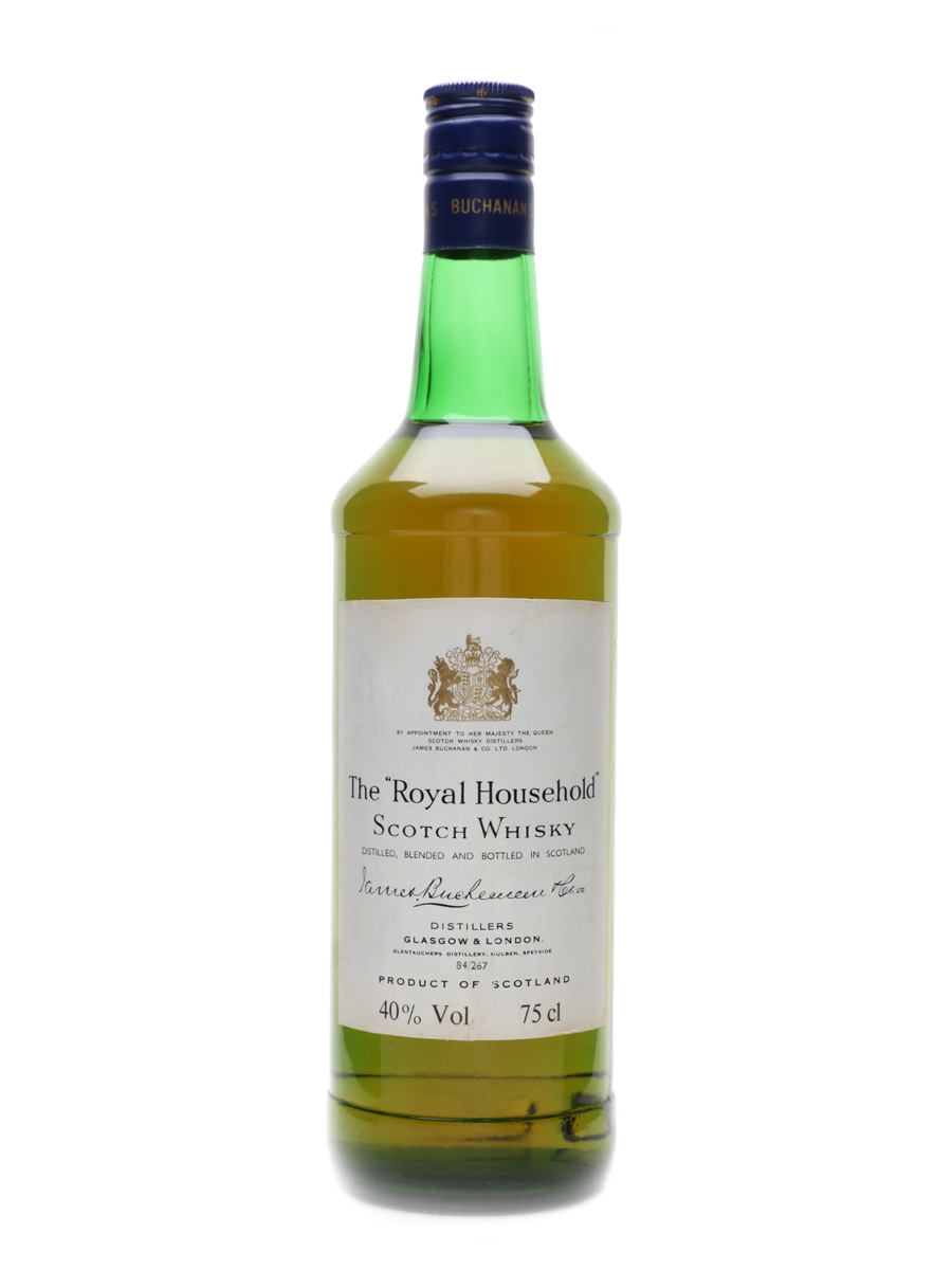 Royal Household Bottled 1980s James Buchanan 75cl / 40%
