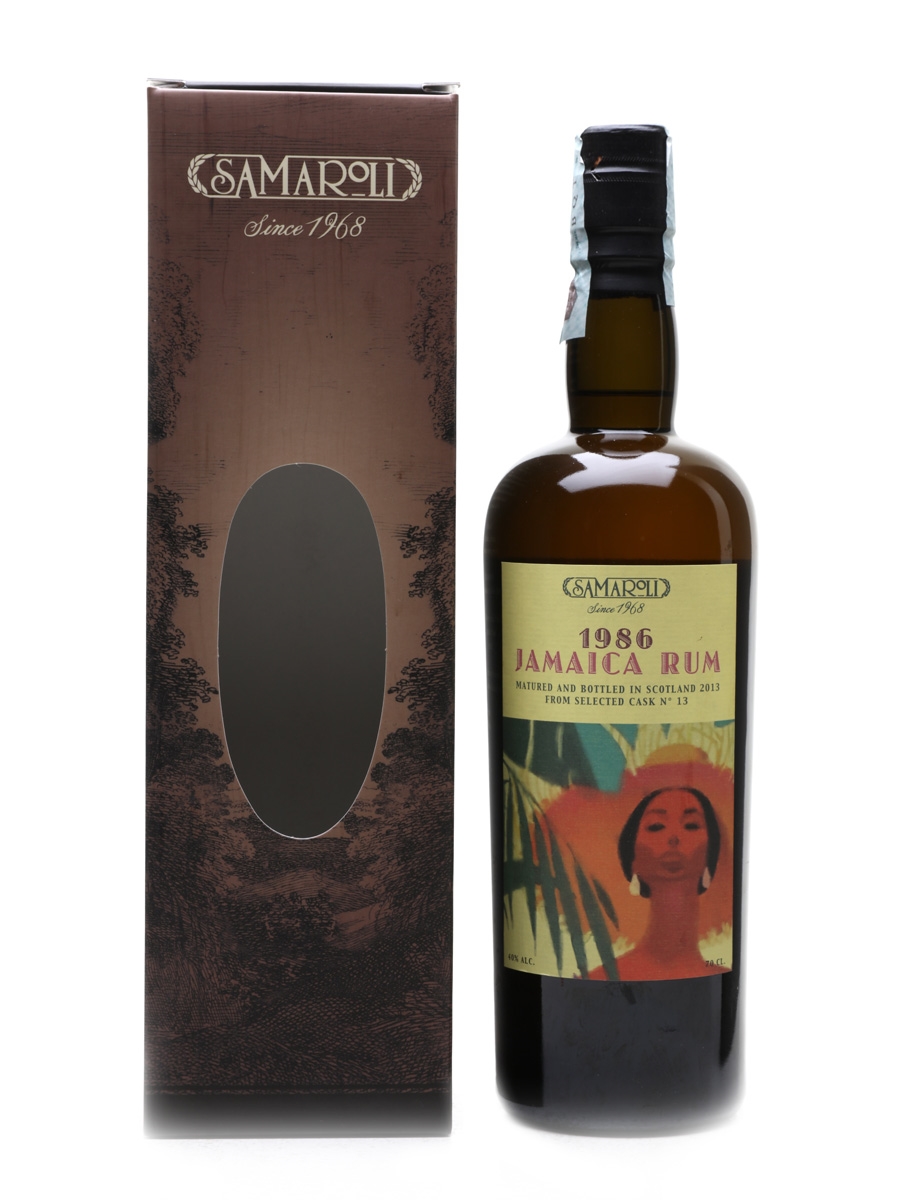 Samaroli 1986 Jamaica Rum Bottled 2013 70cl / 40%