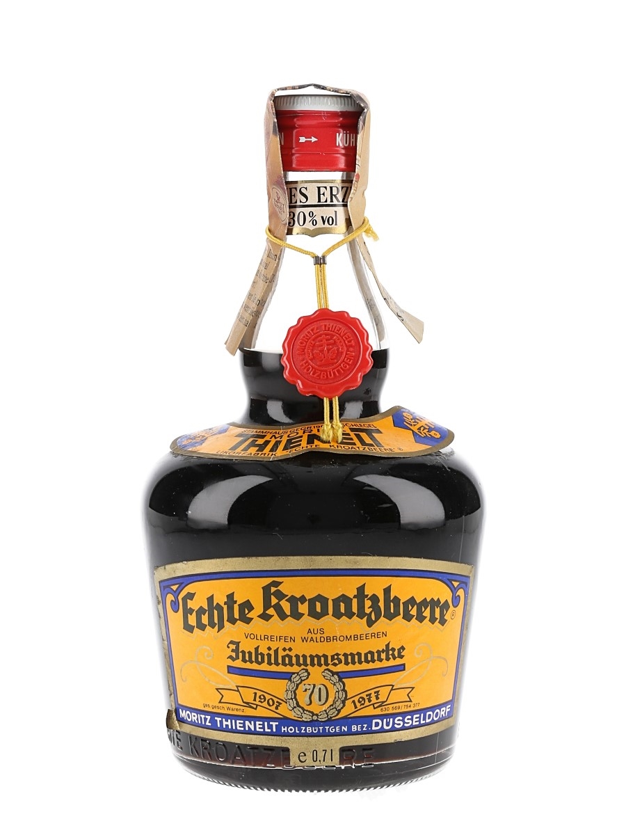 Thienelt Echte Kroatzbeere Blackberry Liqueur - Lot 189554 - Buy