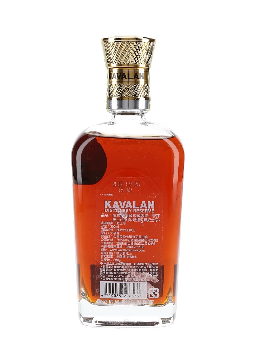 ウイスキー KAVALAN Distillery Reserve Peated Whisky NV Kavalan Distillery Reserve Peaty Cask Single Cask Strength