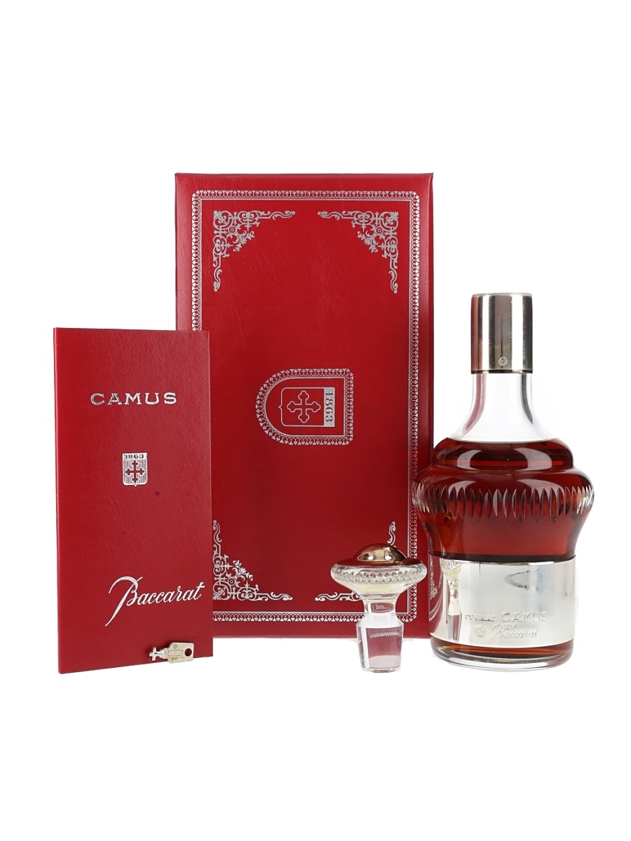 CAMUS コレクターズデカンター　1876年　750ml Camus Silver '1883' Baccarat | Old Liquor Company
