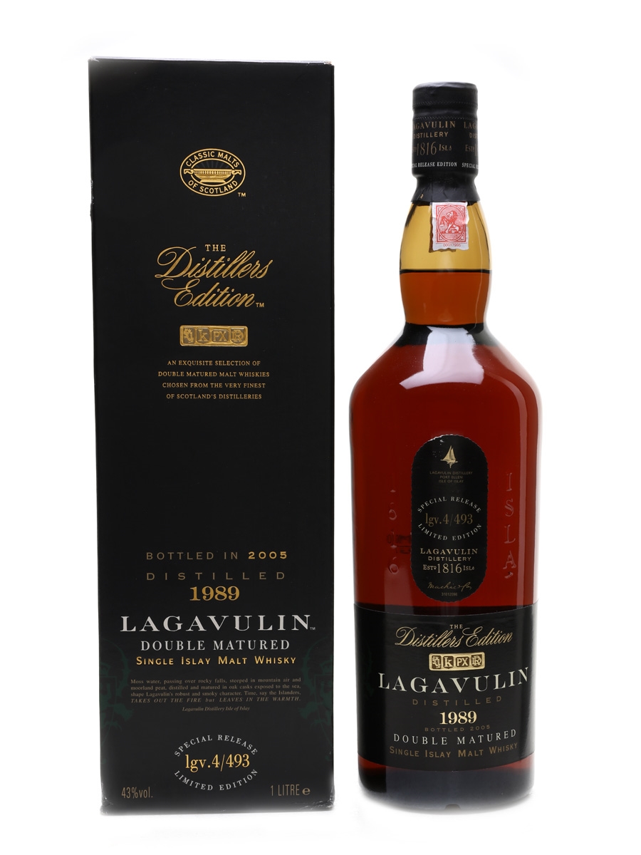 Lagavulin 1989 Distillers Edition Bottled 2005 100cl / 43%