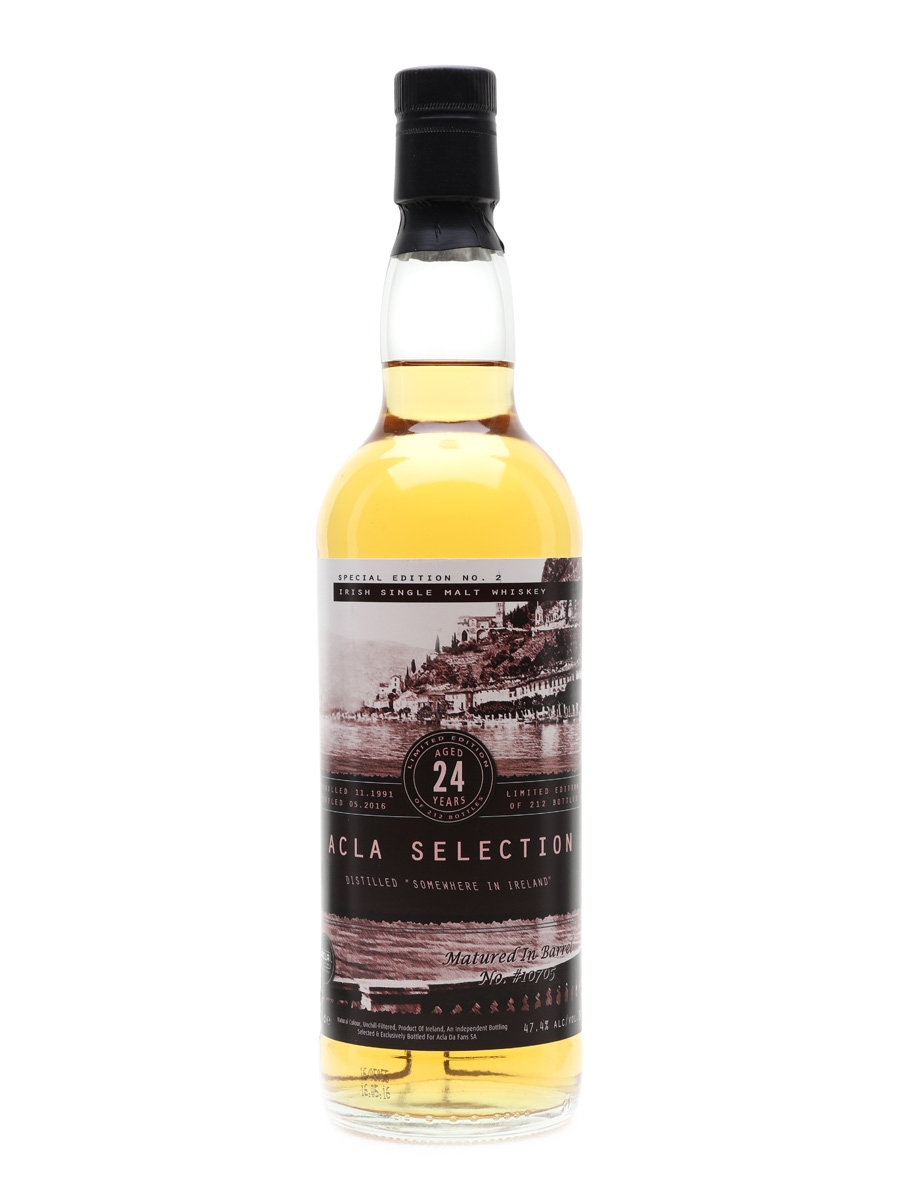 Somewhere In Ireland 1991 24 Year Old - Acla Selection 70cl / 47.4%