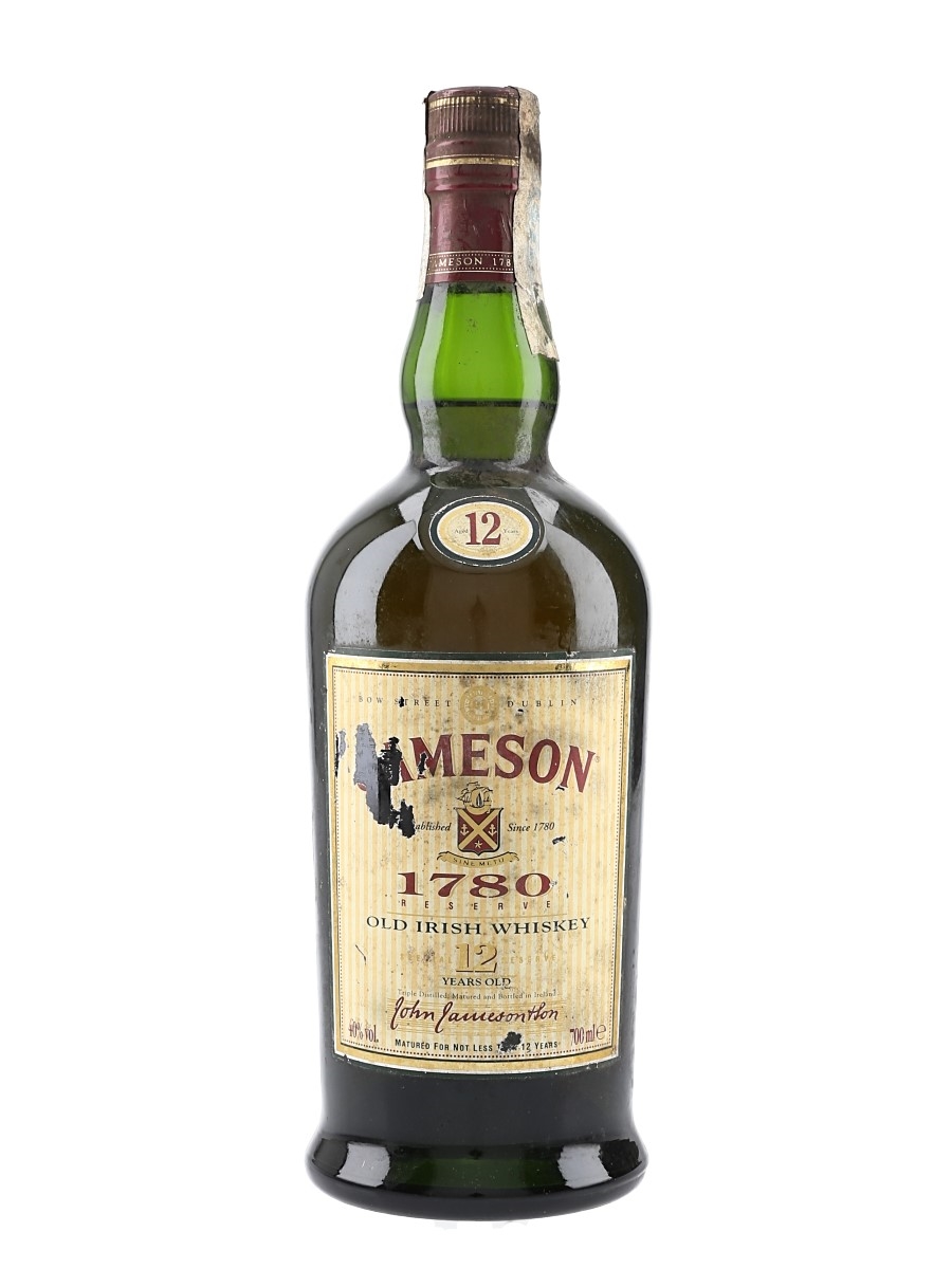 Jameson 1780 12 Year Old Irish Whiskey - Lot 190671 - Buy/Sell