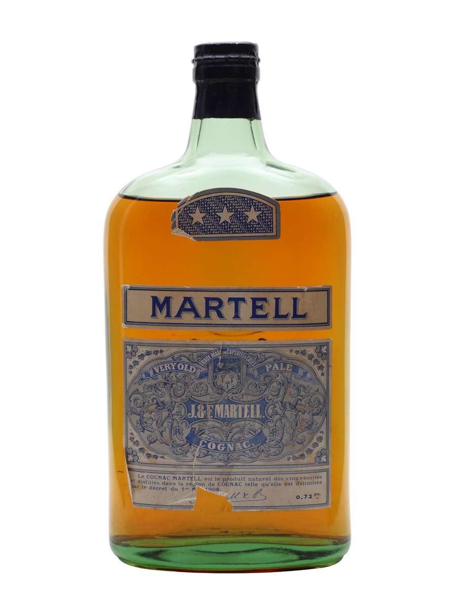 Martell 3 Star VOP Spring Cap Bottled 1950s 72cl / 40%