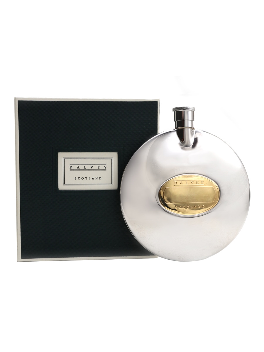 DALVEY FLASK Classic Flask Gold Detail - Dalvey