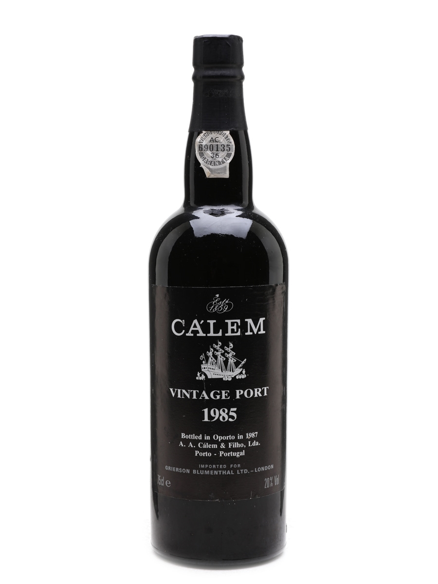 Calem 1985 Vintage Port Bottled 1987 - Grierson Blumenthal 75cl / 20%
