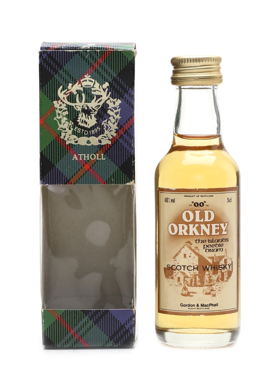 Old Orkney 'OO' 8 Year Old Bottled 1980s Gordon & MacPhail 5cl / 40%
