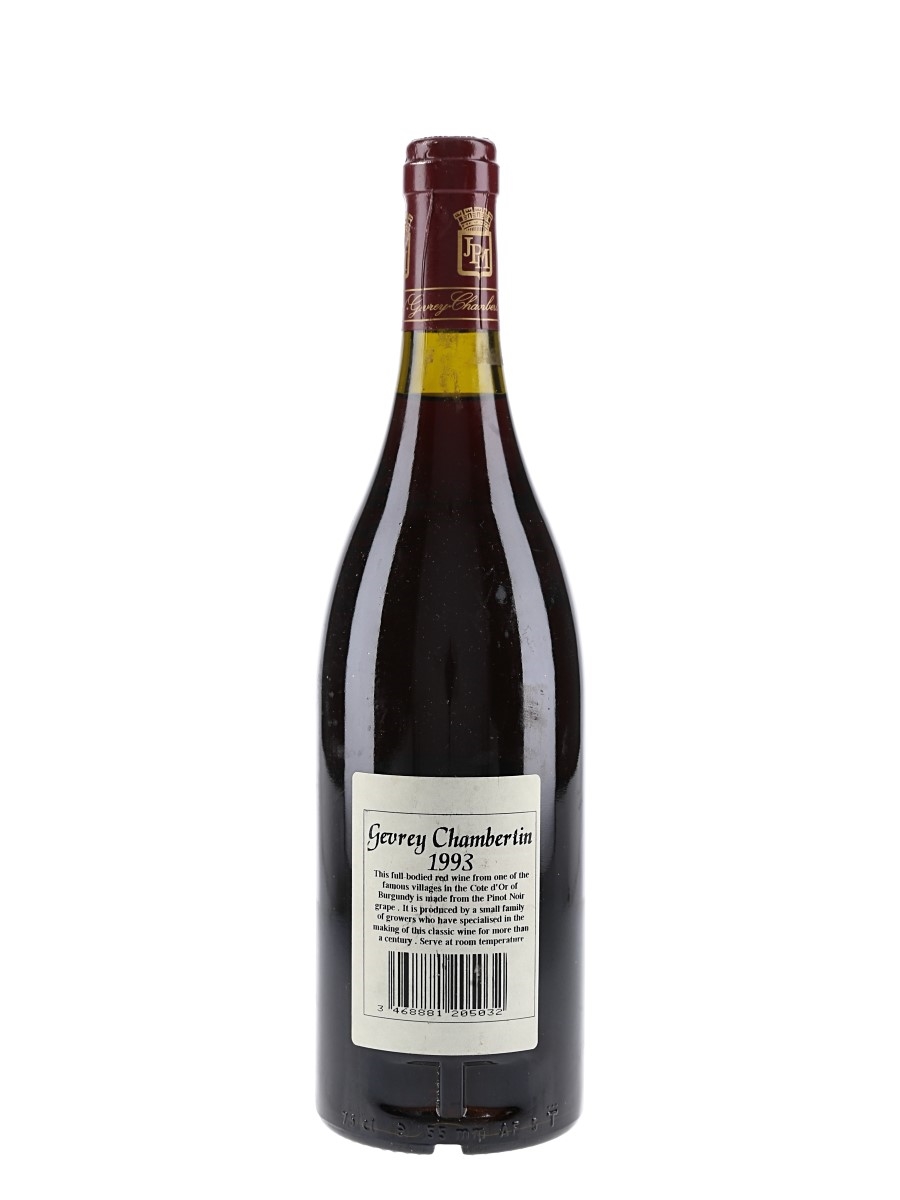1993 Gevrey Chambertin - Lot 194579 - Buy/Sell Burgundy Wine