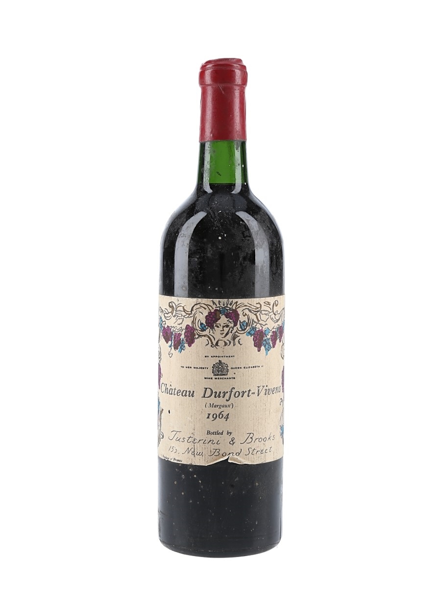 Château Durfort-Vivens 1964 Margaux 1964 Chateau Durfort-Vivens - Lot 194588 - Buy/Sell Bordeaux Wine
