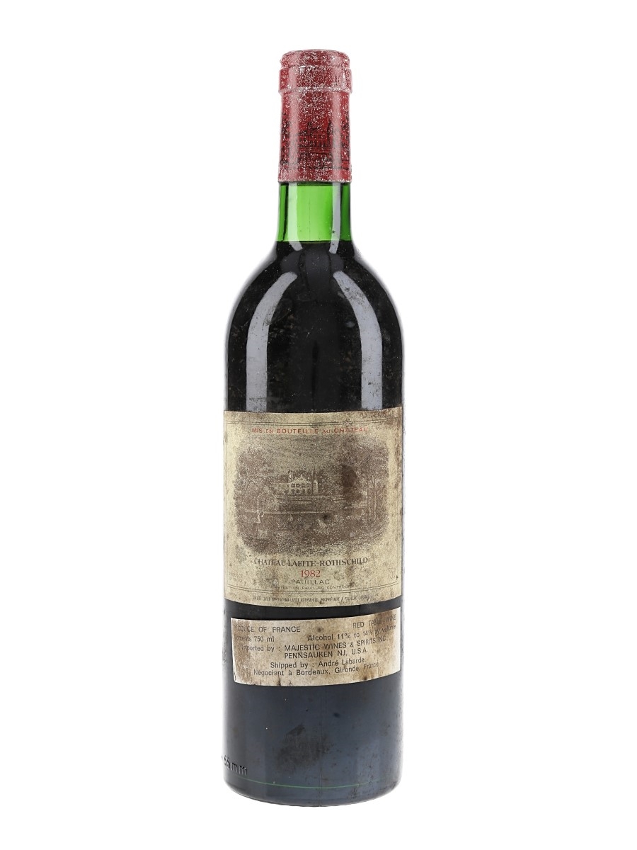 1982 Chateau Lafite Rothschild - Lot 194605 - Buy/Sell Bordeaux