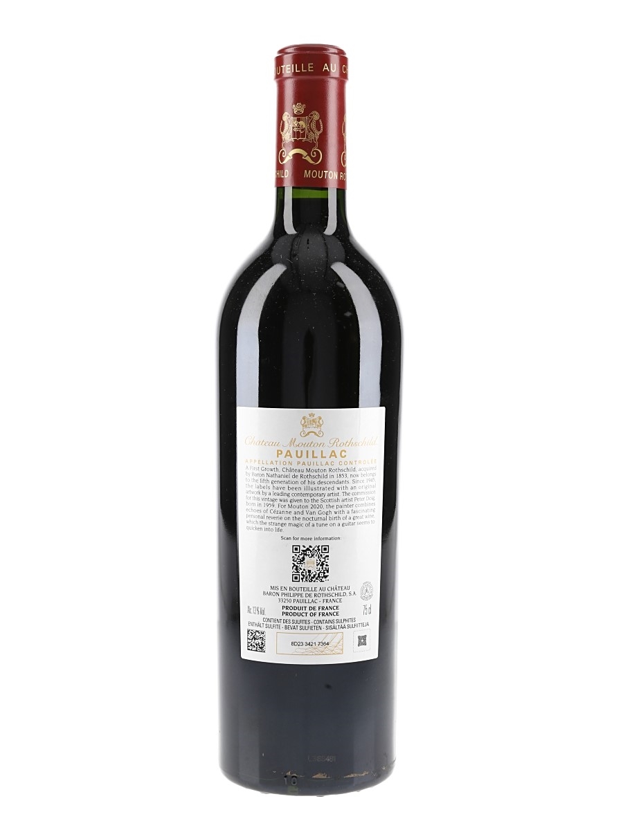 2020 Chateau Mouton Rothschild - Lot 194703 - Buy/Sell Bordeaux