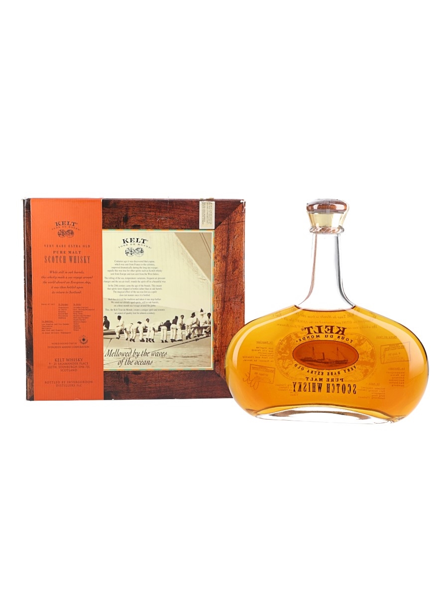 Kelt Tour du Monde Pure Malt Scotch 箱付 Kelt Tour Du Monde Pure Malt Scotch Whisky - Lot 193526 - Buy/Sell