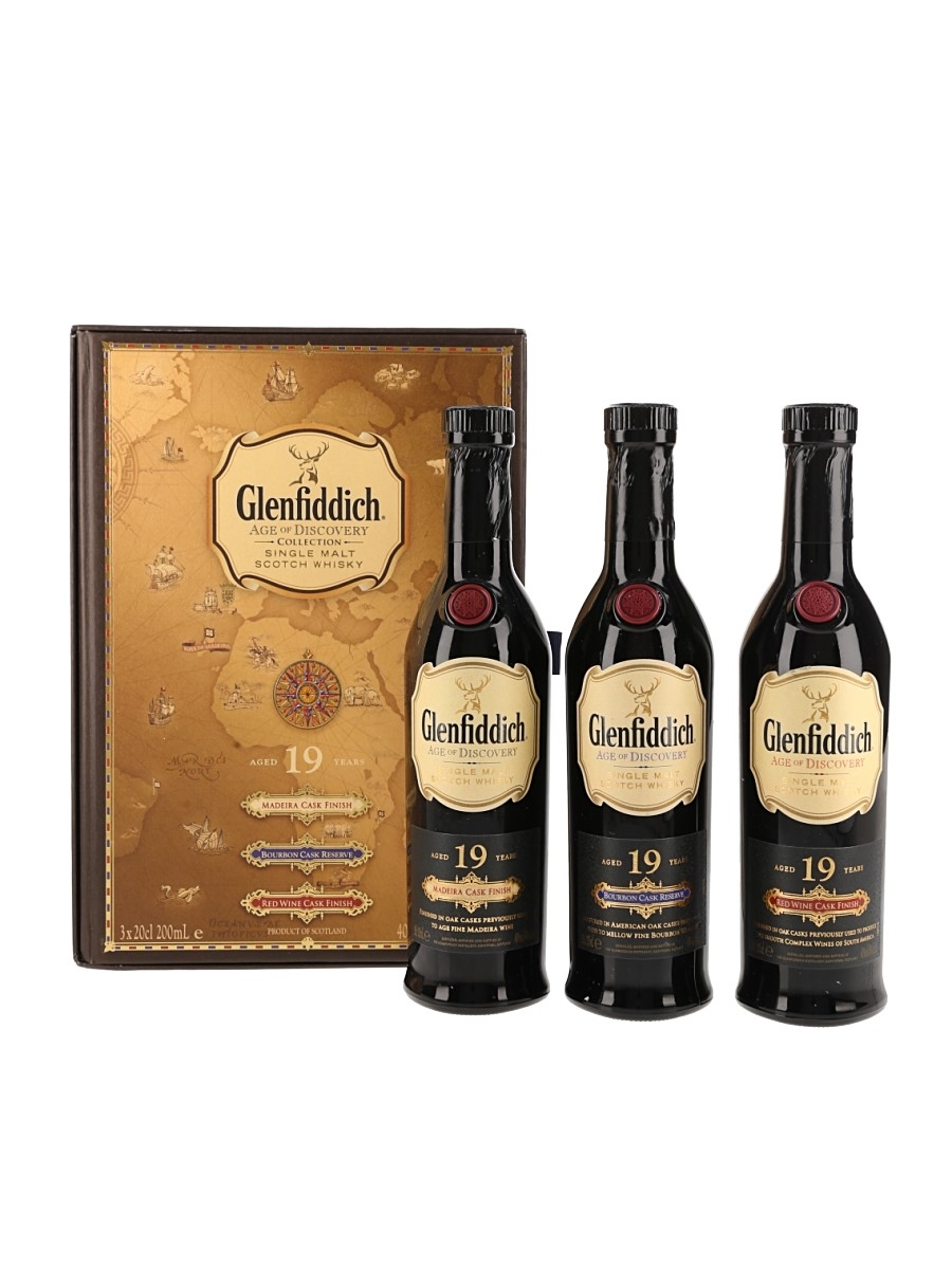 Glenfiddich 19 Year Old Age of Discovery Set - Lot 193219 - Buy
