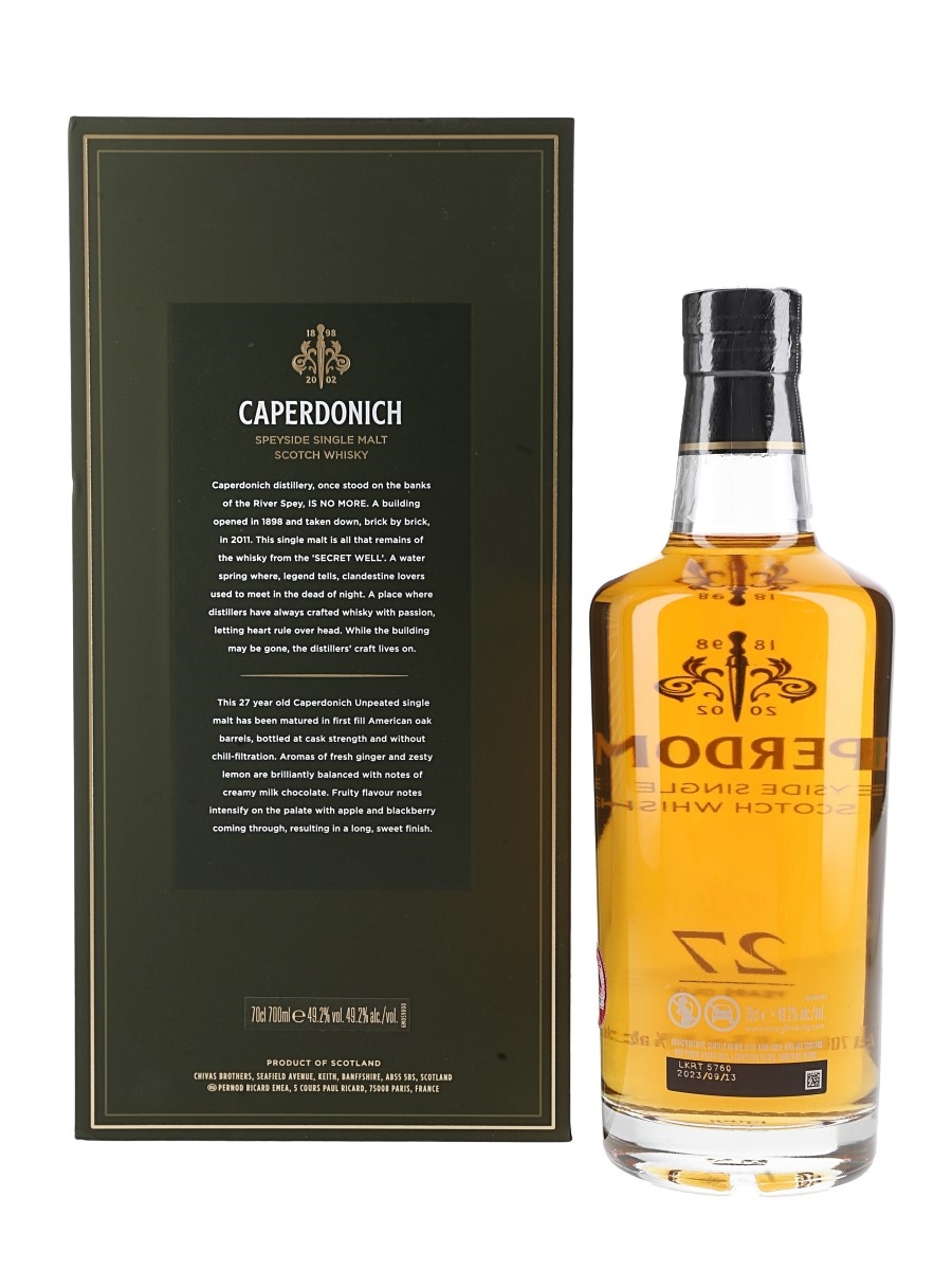 Caperdonich 27 Year Old - Lot 193200 - Buy/Sell Speyside Whisky Online