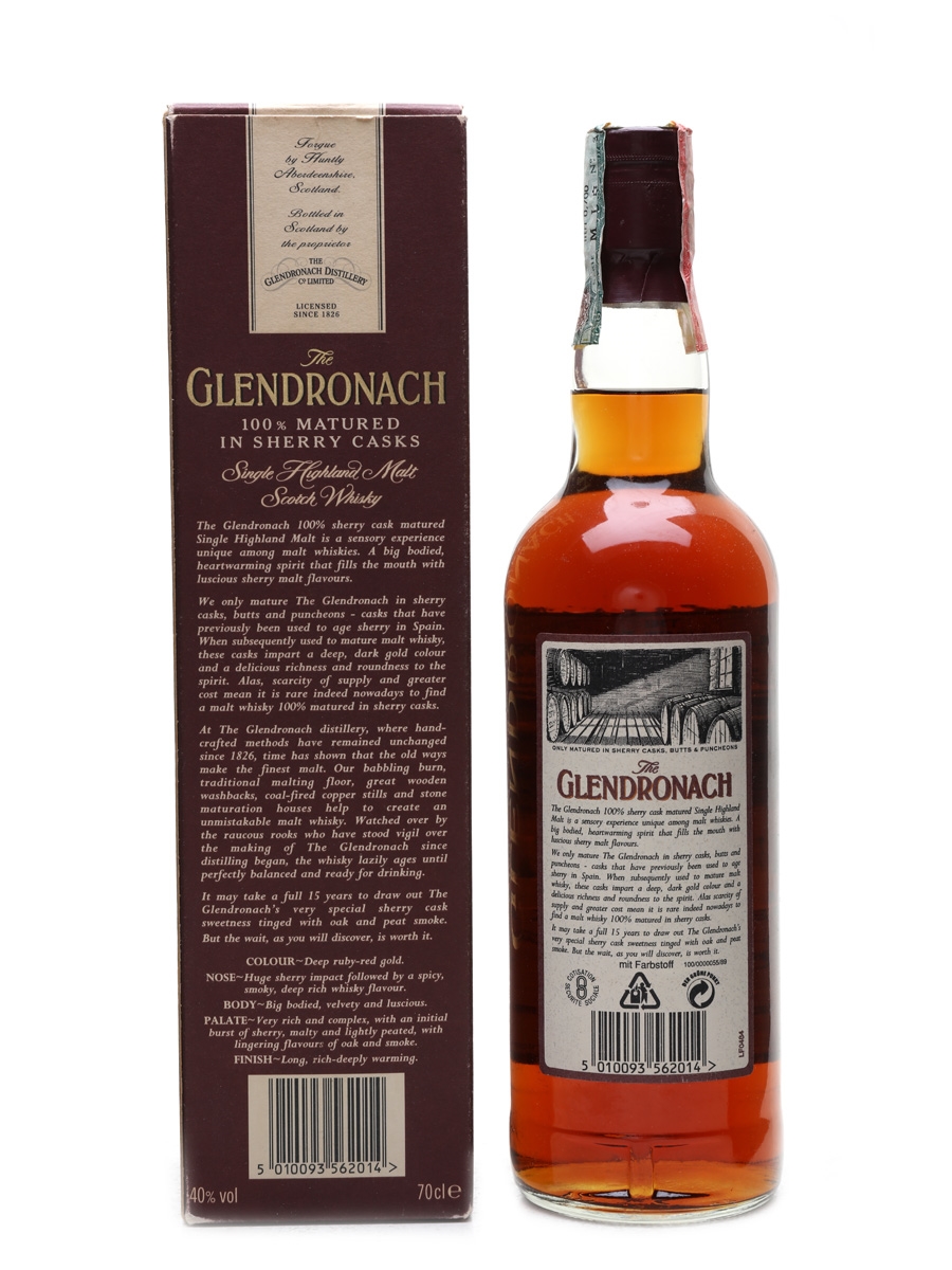 Glendronach 15 Year Old - Lot 21398 - Buy/Sell Highland Whisky Online
