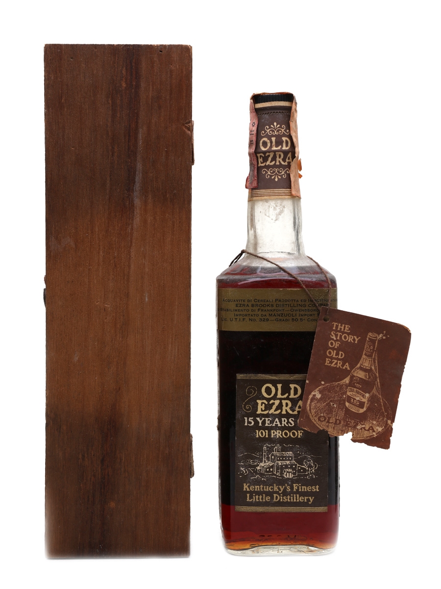 Ezra Brooks 15 Year Old 101 Proof - Lot 21775 - Buy/Sell American ...