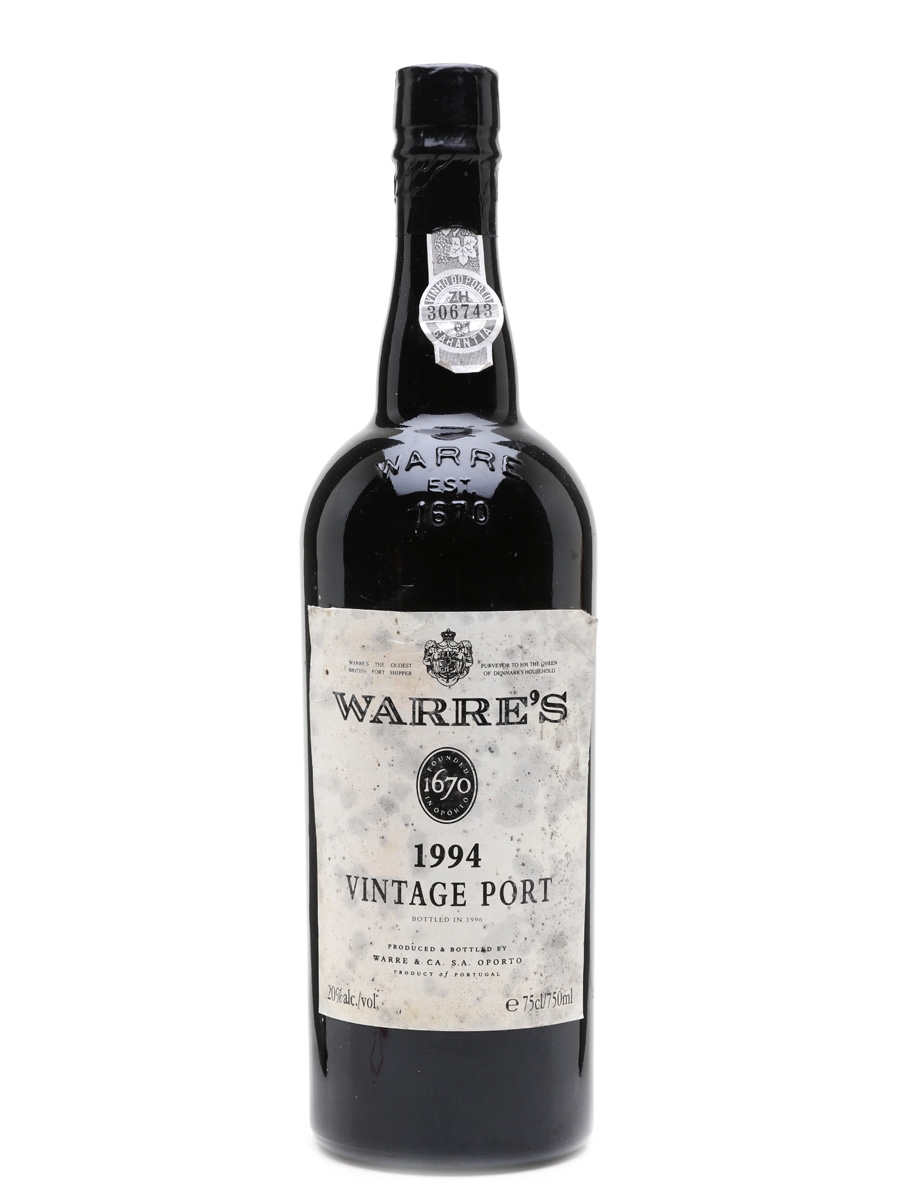 Warre's 1994 Vintage Port  75cl / 20%