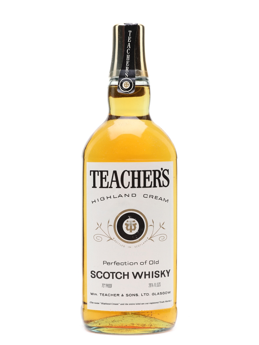 Teacher's Highland Cream Bottled 1970s 75.7cl / 40%