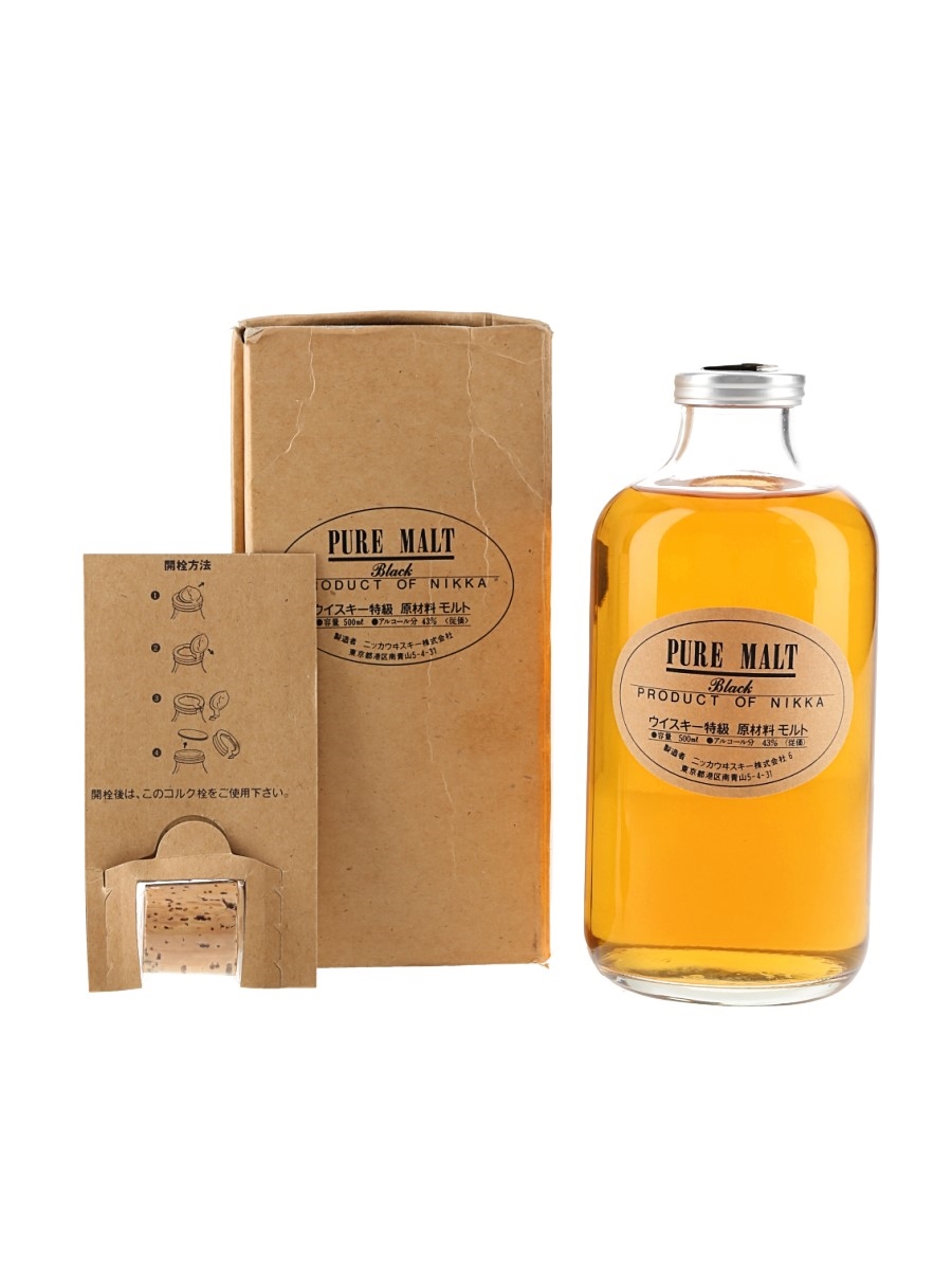 本物の Nikka Pure Malt Black - Lot 197759 - Buy/Sell Japanese ウイスキー