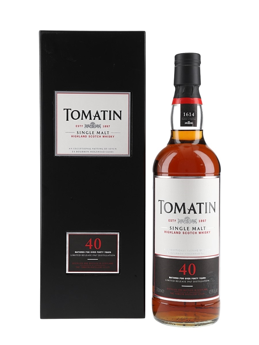 Tomatin 1967 40 Year Old - Lot 197762 - Buy/Sell Highland Whisky