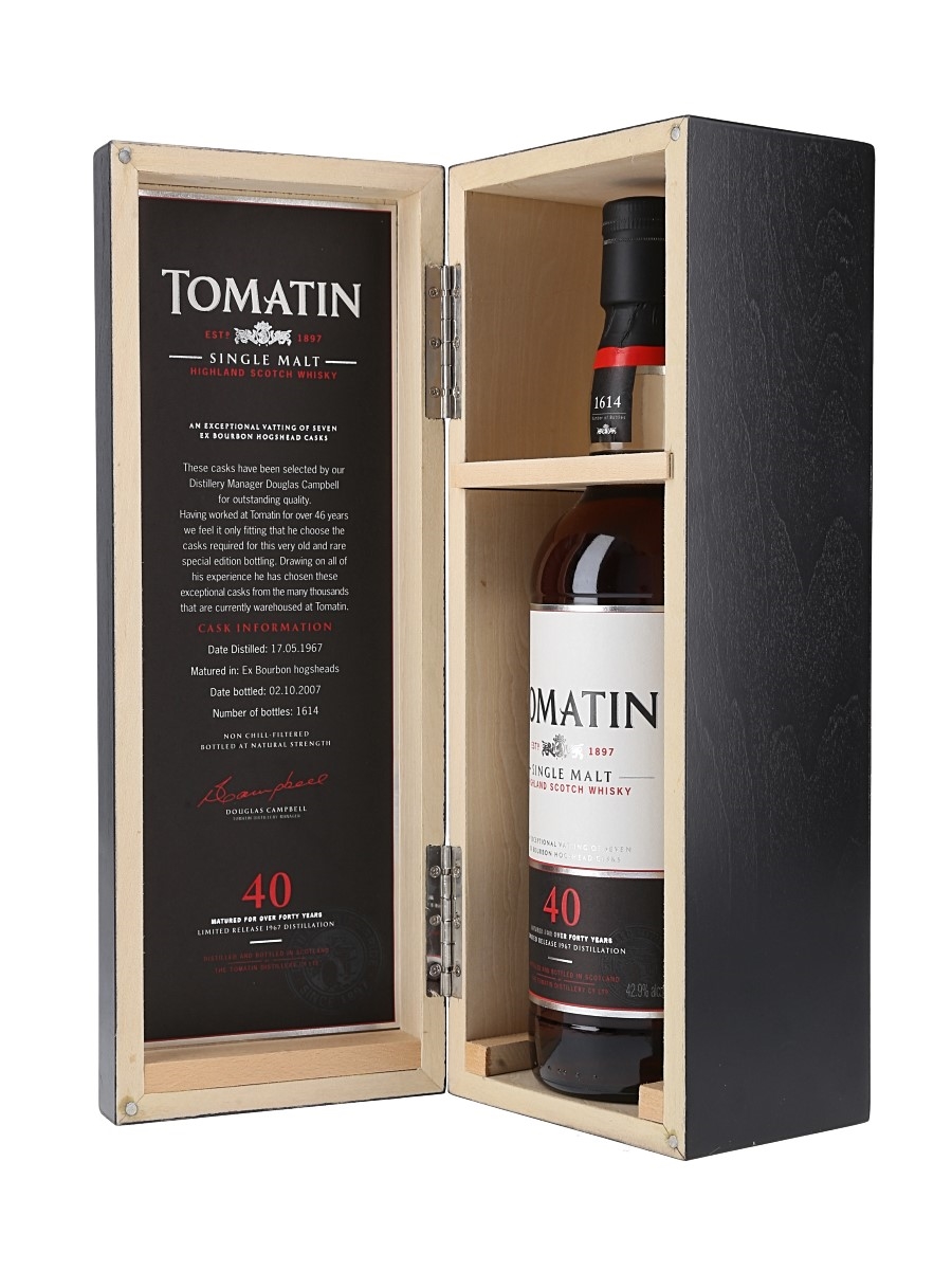 Tomatin 1967 40 Year Old - Lot 197762 - Buy/Sell Highland Whisky