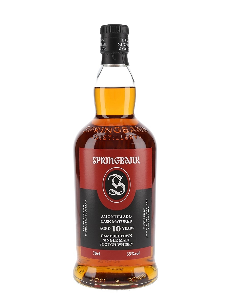 ウイスキー SPRINGBANK 10 YEARS 70cl 46% SPRINGBANK 10 YEARS 700ml 46%（Springbank 46% Vol Malt